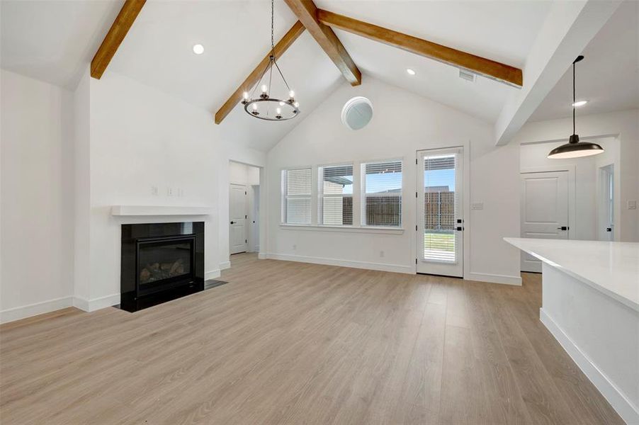 Spacious, unfurnished interior of a new home in Timberbrook, Justin (Image 16).