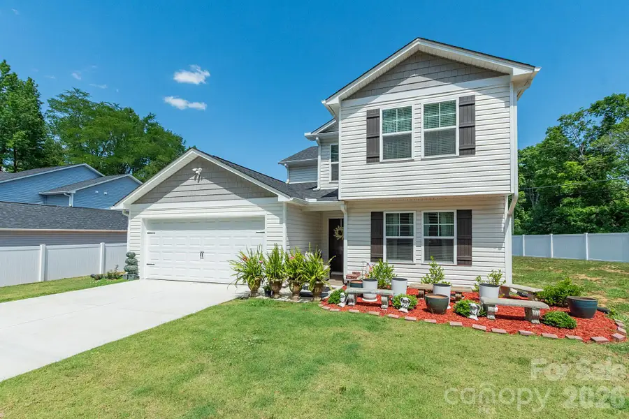 Front exterior of a new home in , Lexington, NC, highlighting curb appeal (Image 2). Front exterior of a new home in , Lexington, NC, highlighting curb appeal (Image 2).