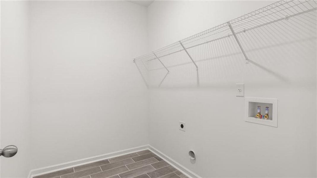 Spacious, unfurnished interior of a new home in The Gates at Pates Creek, Hampton (Image 25). Spacious, unfurnished interior of a new home in The Gates at Pates Creek, Hampton (Image 25).