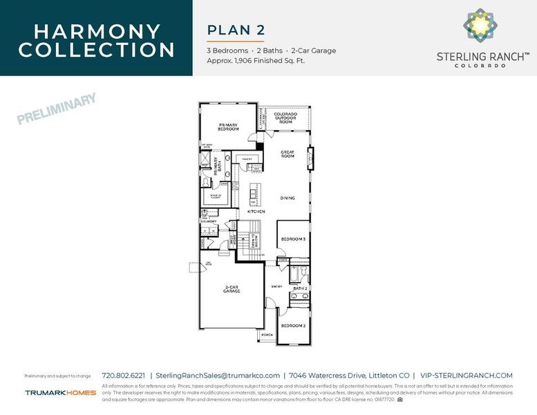 Plan 2: 1906 Main Floor