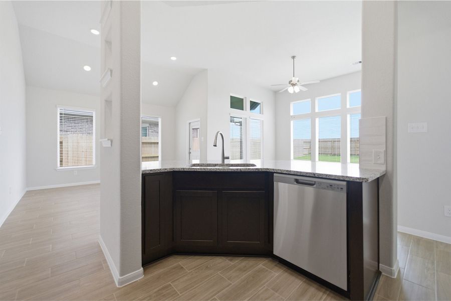 Furnished interior view inside a new home in Creekhaven, Arcola (Image 8).
