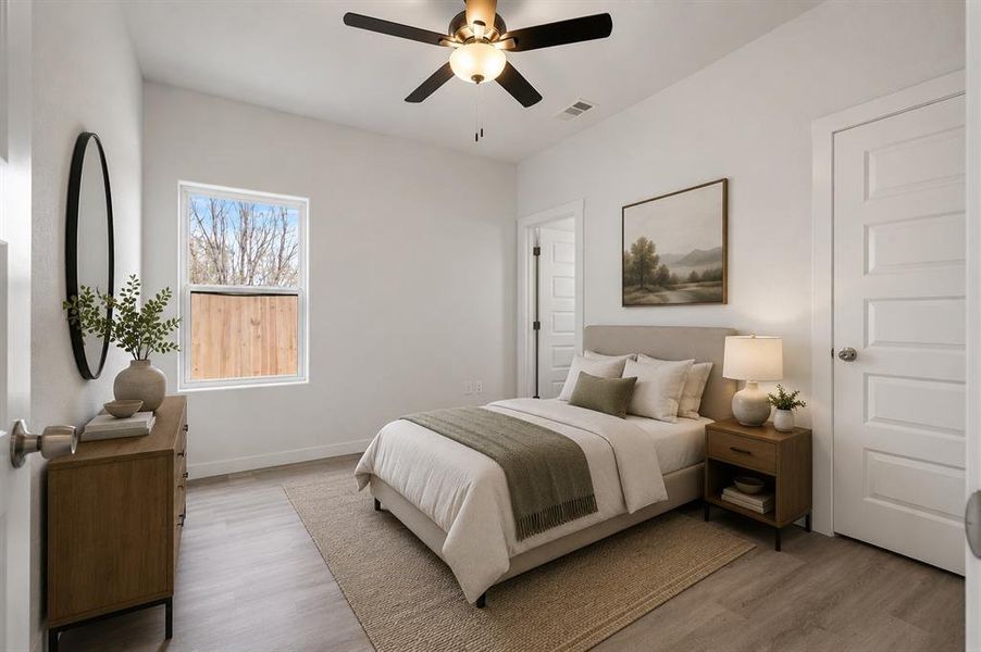Furnished interior view inside a new home in , Granbury (Image 4).