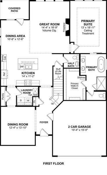 The Omaha floor plan by K. Hovnanian® Homes. 1st Floor shown. *Prices, plans, dimensions, features, specifications, materials, and availability of homes or communities are subject to change without notice or obligation. The Omaha floor plan by K. Hovnanian® Homes. 1st Floor shown. *Prices, plans, dimensions, features, specifications, materials, and availability of homes or communities are subject to change without notice or obligation.