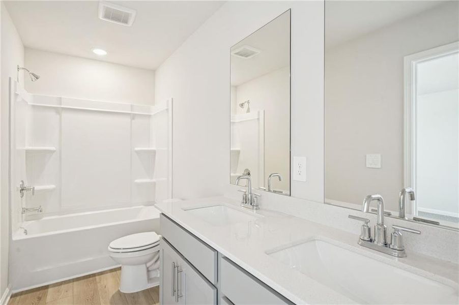 Furnished interior view inside a new home in , Conyers (Image 9).