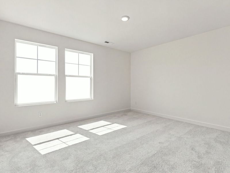 Spacious, unfurnished interior of a new home in Calista Farms, White House (Image 28).