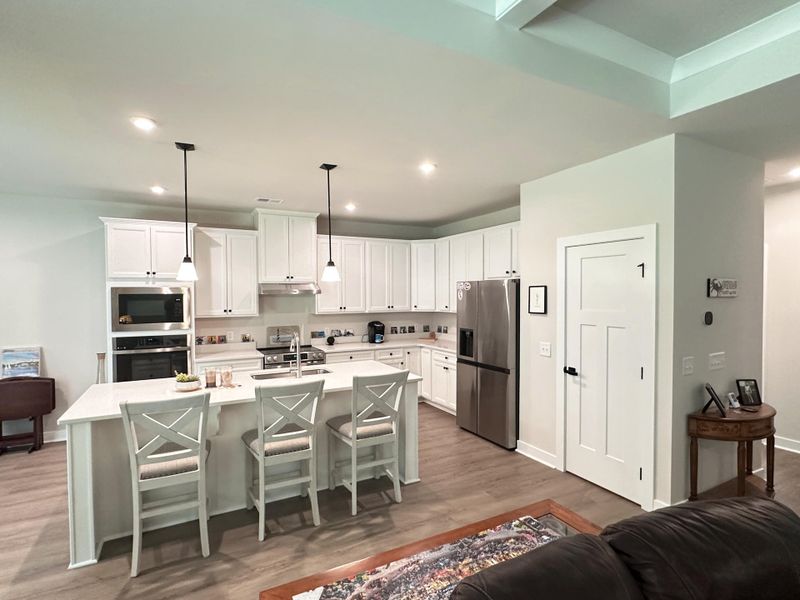 Furnished interior view inside a new home in , Awendaw (Image 10).