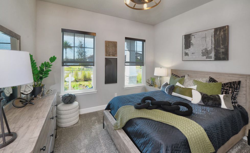 Furnished interior view inside a new home in Mosaic, Daytona Beach (Image 4). Furnished interior view inside a new home in Mosaic, Daytona Beach (Image 4).