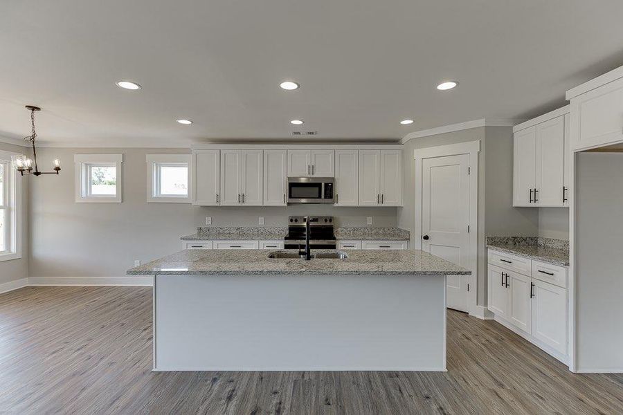 Furnished interior view inside a new home in , Hartwell (Image 7). Furnished interior view inside a new home in , Hartwell (Image 7).