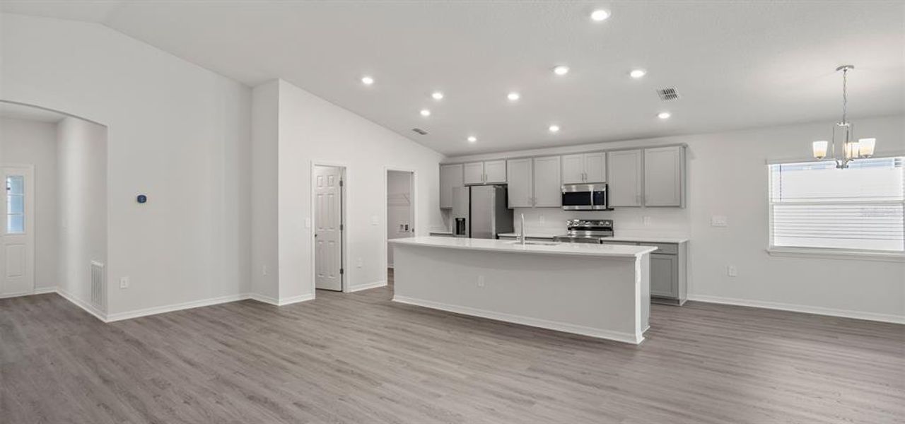 Furnished interior view inside a new home in VillaMar, Winter Haven (Image 4).