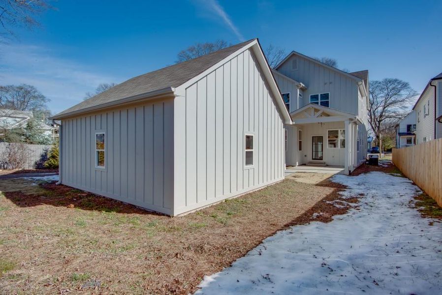 Exterior details and patio area of a home in , East Point (Image 27).