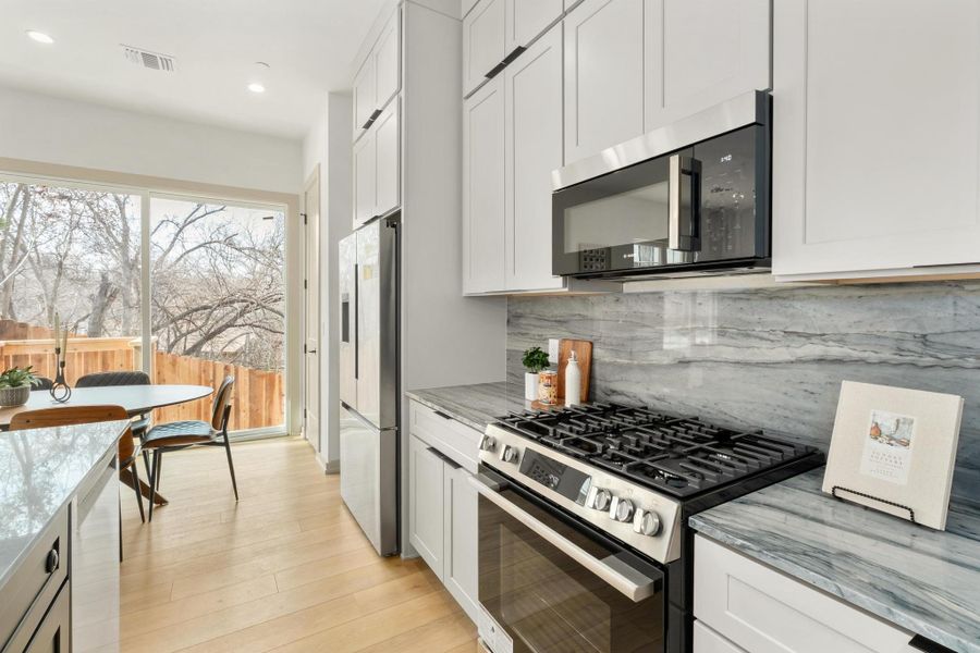Furnished interior view inside a new home in , Austin (Image 19).
