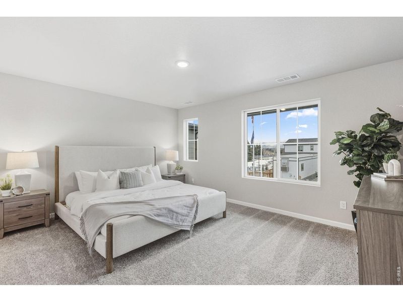Furnished interior view inside a new home in Spring Valley, Longmont (Image 11).