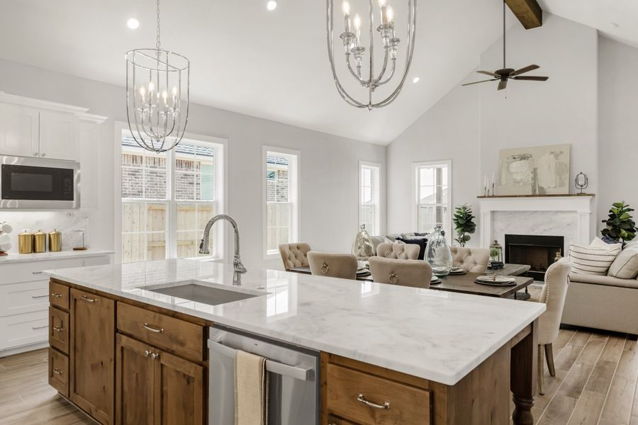 Representative furnished interior of a home built from the The Maggie by Reece Homes in Harvest Meadows, Bryan (Image 49).