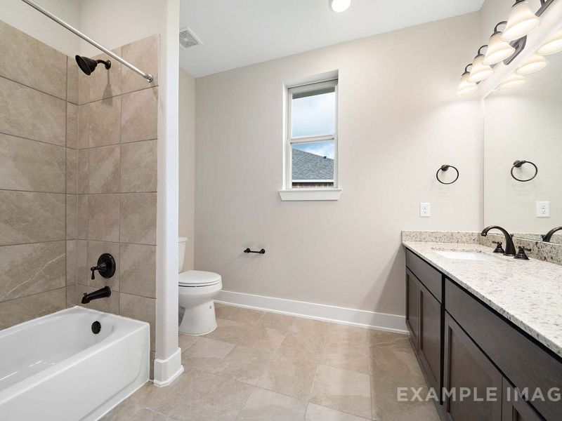 Representative furnished interior of a home built from the The Elizabeth A by Davidson Homes LLC in Lago Mar, Texas City (Image 18).