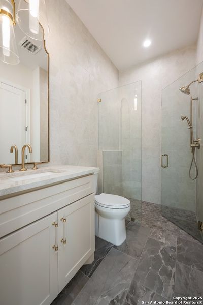 Furnished interior view inside a new home in , San Antonio (Image 13).