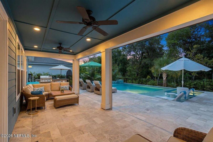 Exterior details and patio area of a home in , Ponte Vedra (Image 28).
