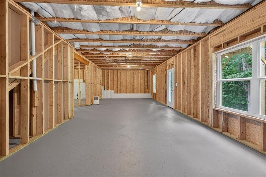 In-progress construction of a new home in Jones Ridge, Dallas, GA (Image 46).