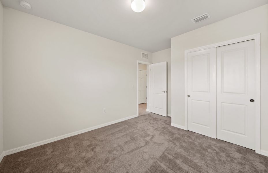 Bedroom 2 with closet space