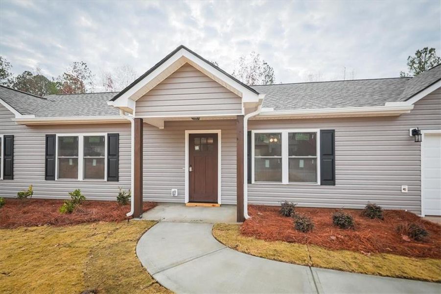 Exterior details and patio area of a home in , Rockmart (Image 3). Exterior details and patio area of a home in , Rockmart (Image 3).