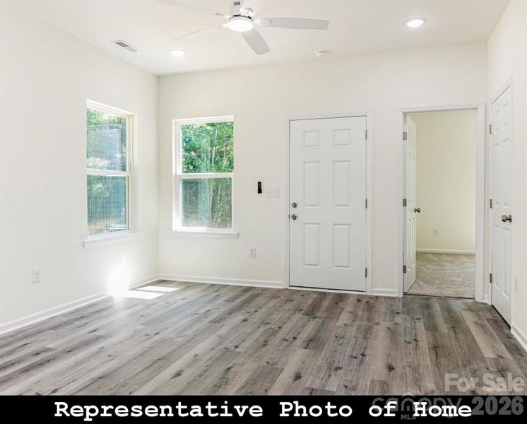 Spacious, unfurnished interior of a new home in , Charlotte (Image 13).