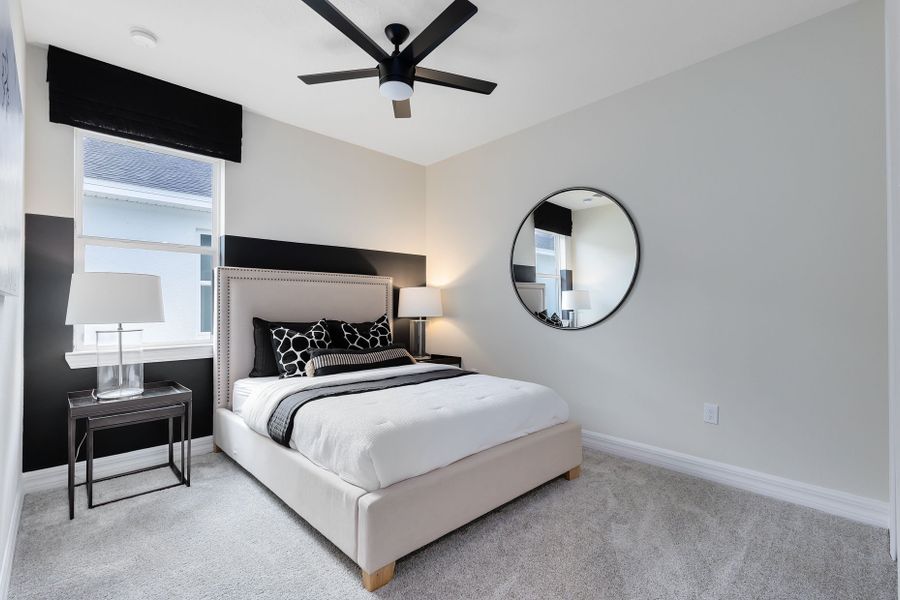 Representative furnished interior of a home built from the Bloomfield by Pulte Homes in Hartford Terrace, Davenport (Image 18).