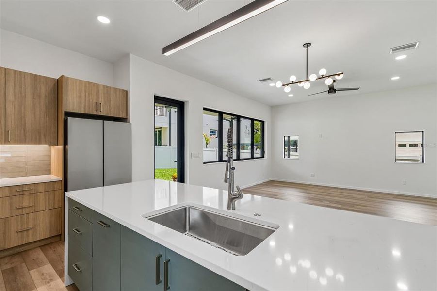 Furnished interior view inside a new home in , Tampa (Image 10).