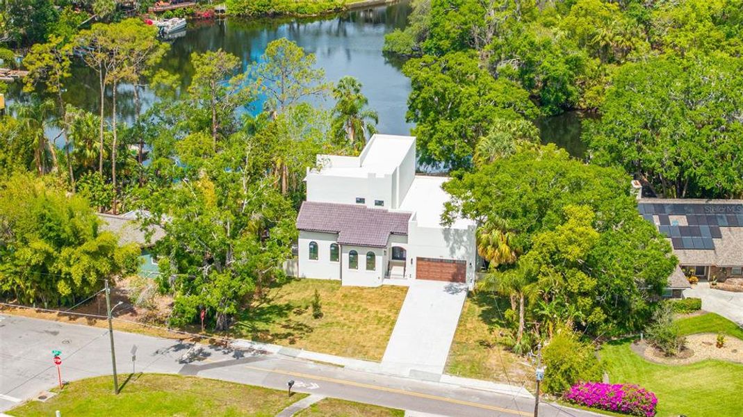 Front exterior of a new home in , Tampa, FL, highlighting curb appeal (Image 28).