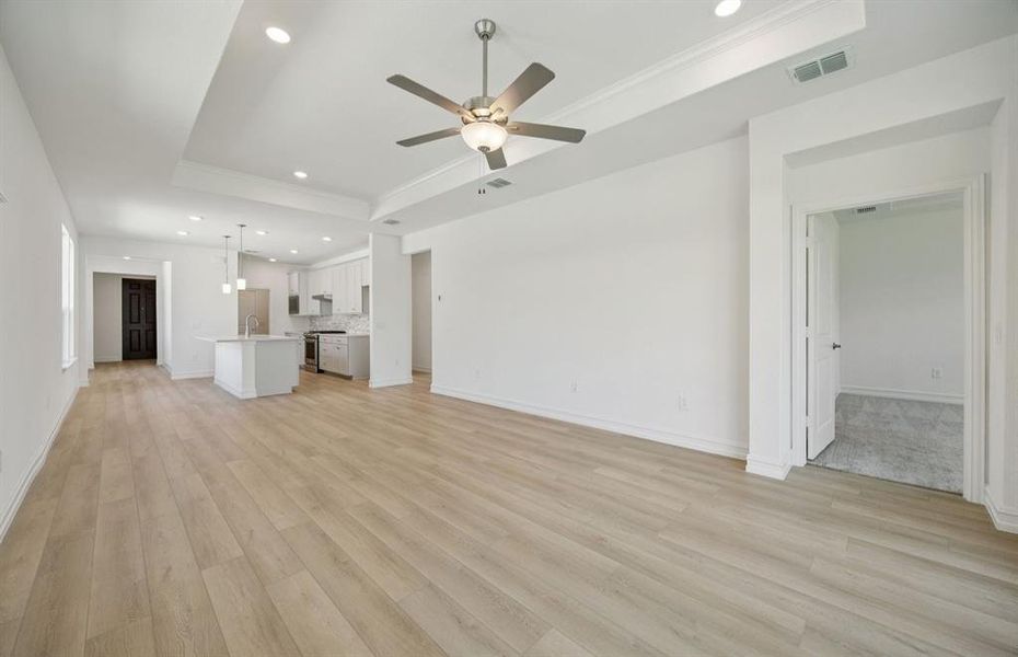 Gathering room drenched in natural light, creating a warm atmosphere *Real home pictured Gathering room drenched in natural light, creating a warm atmosphere *Real home pictured