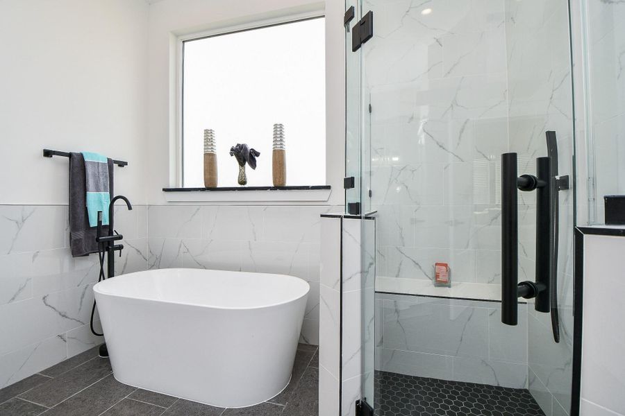 Furnished interior view inside a new home in , Houston (Image 27).