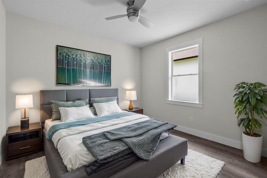 Furnished interior view inside a new home in , Tampa (Image 11). Furnished interior view inside a new home in , Tampa (Image 11).