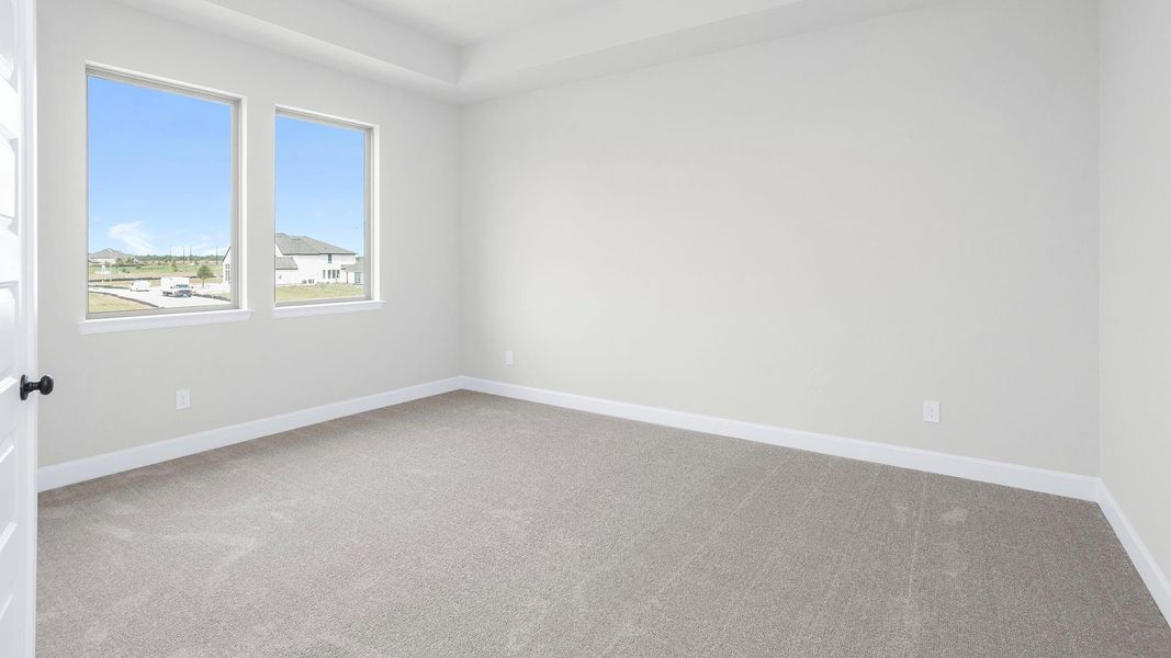 Spacious, unfurnished interior of a new home in Meridiana, Manvel (Image 8).