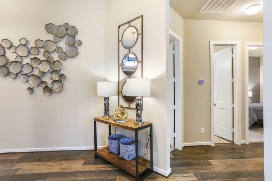 Furnished interior view inside a new home in Brookewater, Rosenberg (Image 10).