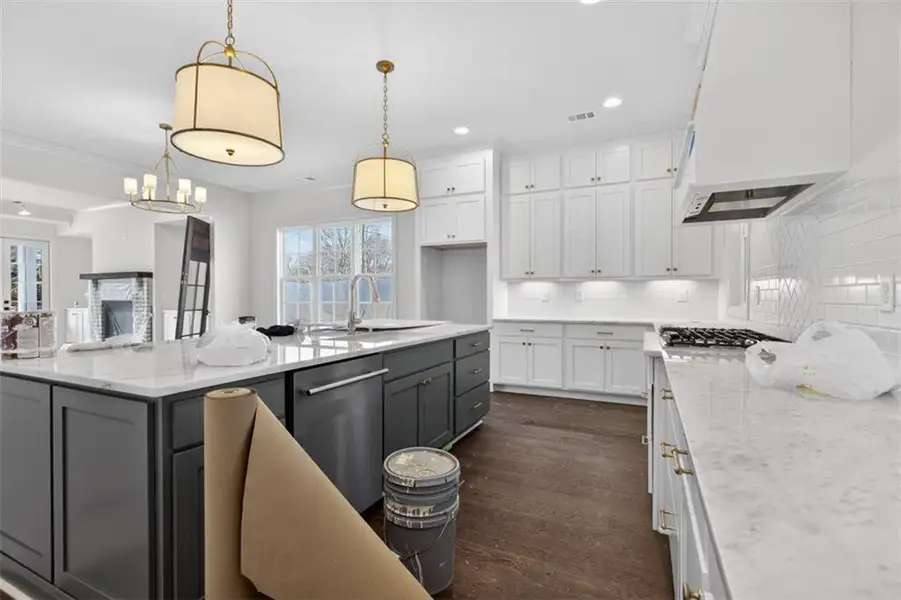 Furnished interior view inside a new home in , Suwanee (Image 7). Furnished interior view inside a new home in , Suwanee (Image 7).