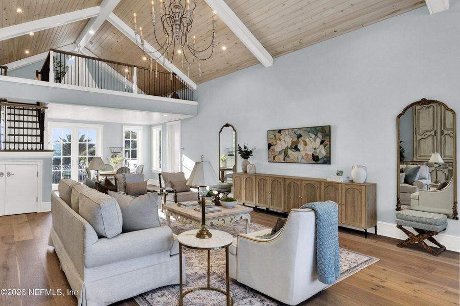 Furnished interior view inside a new home in , Ponte Vedra Beach (Image 62).