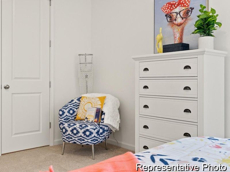 Furnished interior view inside a new home in , Ravenel (Image 11).