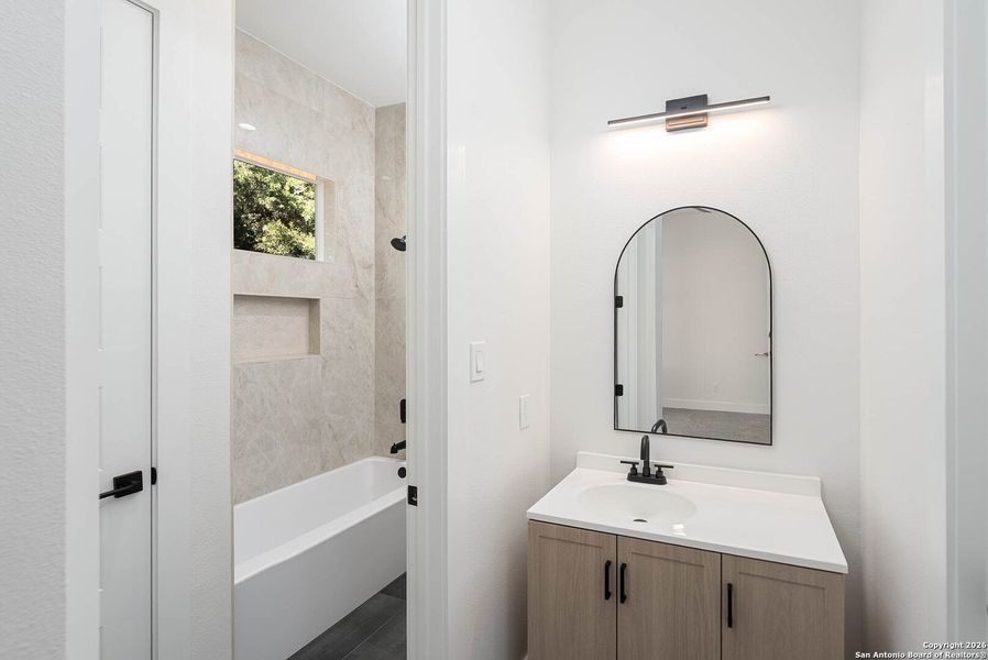 Furnished interior view inside a new home in , San Antonio (Image 14).