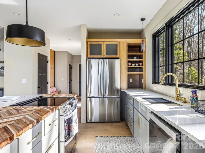 Furnished interior view inside a new home in , Swannanoa (Image 4).