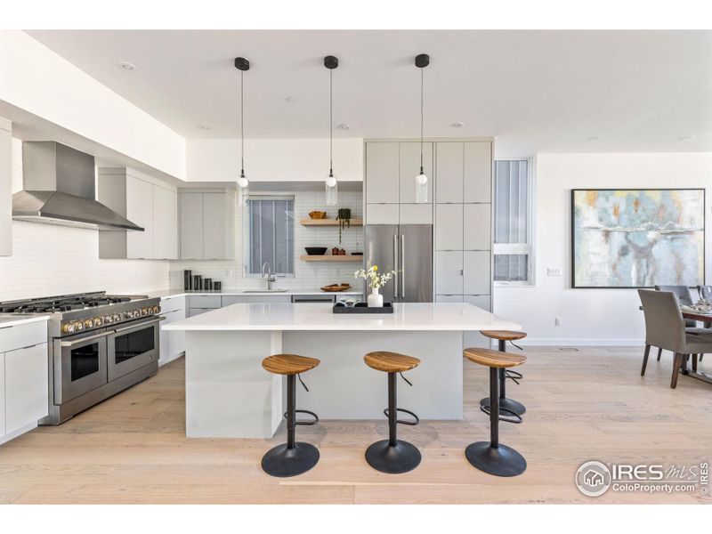 Furnished interior view inside a new home in , Boulder (Image 29).