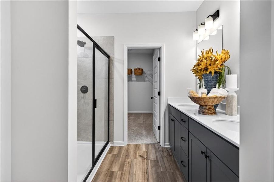 Furnished interior view inside a new home in Laurel Ridge, Rock Spring (Image 13).