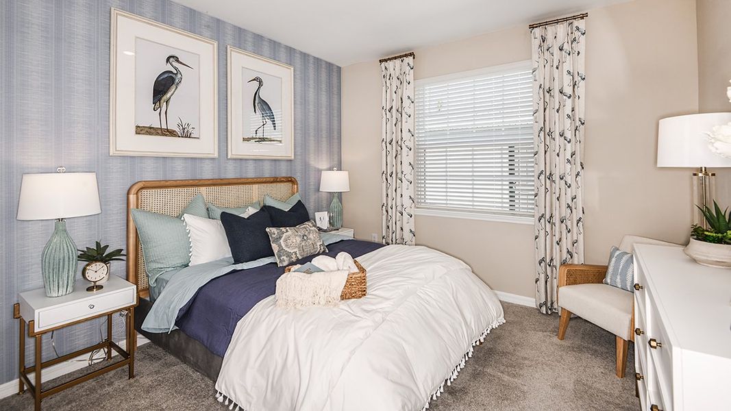 Representative furnished interior of a home built from the Avanti VII by Taylor Morrison in Esplanade at Rivergrass Condos, Naples (Image 14).