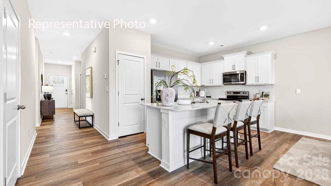 Furnished interior view inside a new home in Stanton, Richburg (Image 7).