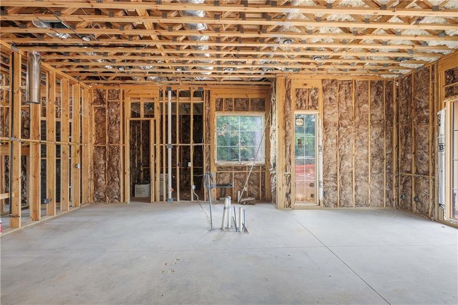 In-progress construction of a new home in , Atlanta, GA (Image 26).