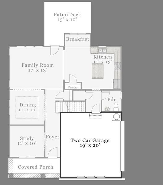 Craftsman Optional - Sideload Garage