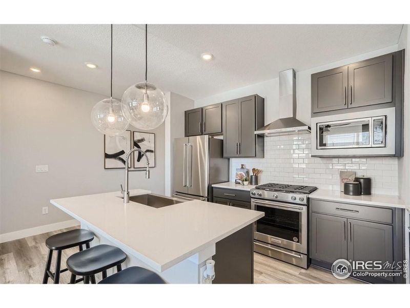 Furnished interior view inside a new home in , Aurora (Image 15). Furnished interior view inside a new home in , Aurora (Image 15).