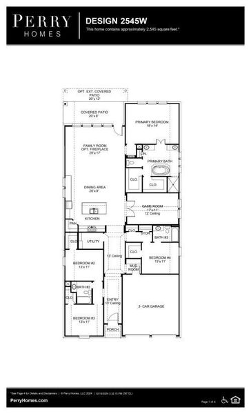 2D floor plan layout of this home in Kresston 50', Magnolia, TX (Image 3). 2D floor plan layout of this home in Kresston 50', Magnolia, TX (Image 3).