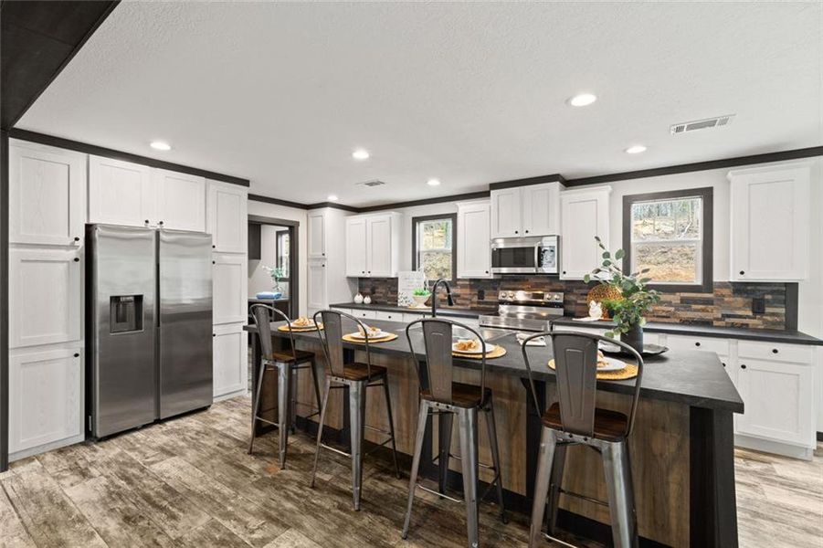 Furnished interior view inside a new home in , Waleska (Image 11). Furnished interior view inside a new home in , Waleska (Image 11).