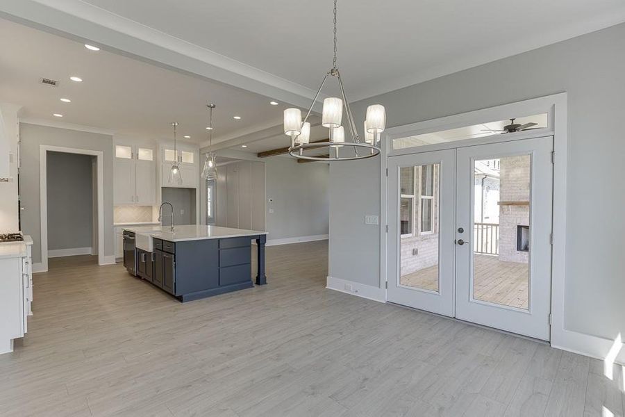 Spacious, unfurnished interior of a new home in , Buford (Image 36).