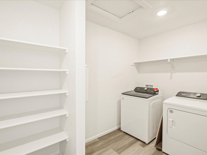 Close-up of interior finishes inside a home in Lorson Ranch: The Trail Collection, Colorado Springs (Image 6).