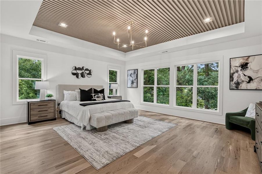 Furnished interior view inside a new home in , Atlanta (Image 33).