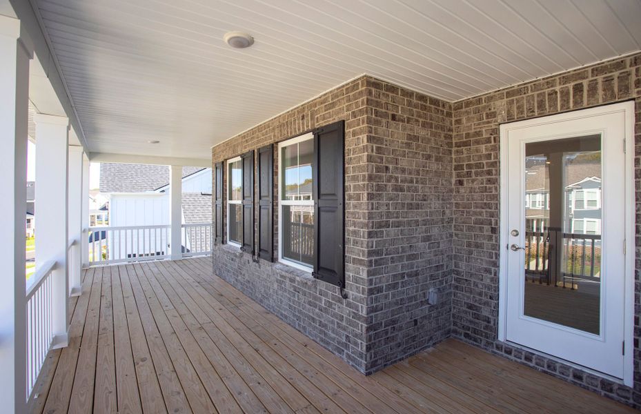Exterior details and patio area of a home in Durham Farms, Hendersonville (Image 4). Exterior details and patio area of a home in Durham Farms, Hendersonville (Image 4).